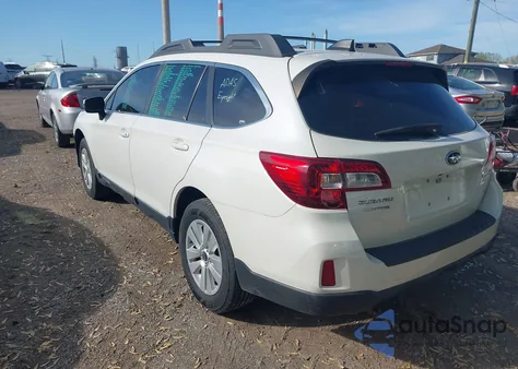 2017 Subaru Outback 2.5I Premium из США, поврежденный, VIN 4S4BSAFC8H3436594